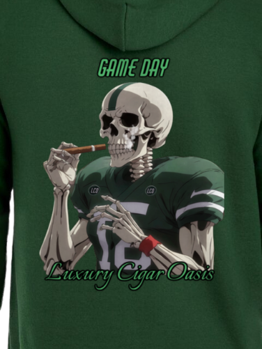 Green Football Team Hoodie