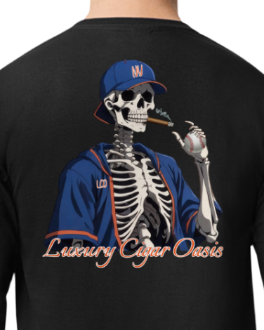 LCO Blue & Orange Baseball Long Sleeve
