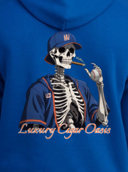 LCO Blue & Orange Baseball Hoodie